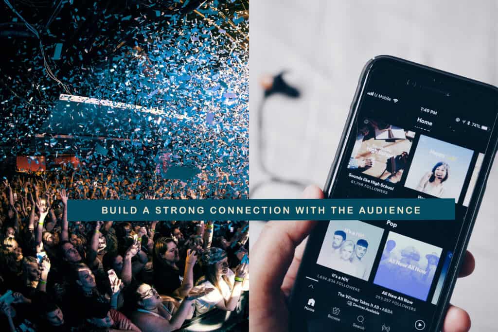 Build a strong connection with the audience